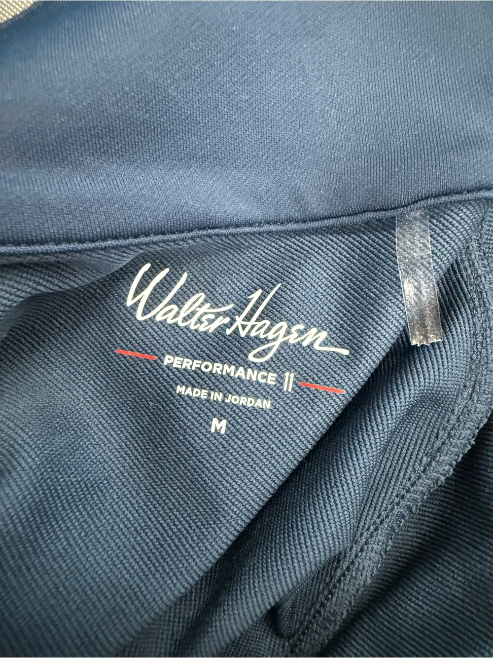 NWOT Walter Hagen Navy 125th U.S. Open Quarter Zip Pullover, Size Medium - Picture 5 of 7
